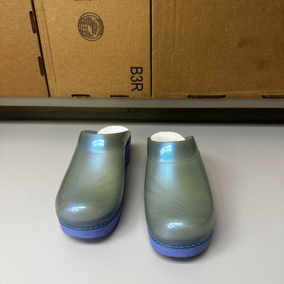 Dansko Sonja mule - iridescent pearl - size 38 - Picture 2 of 6